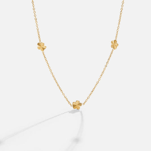 Bloemenkracht 18K Gouden Kettinghalsband