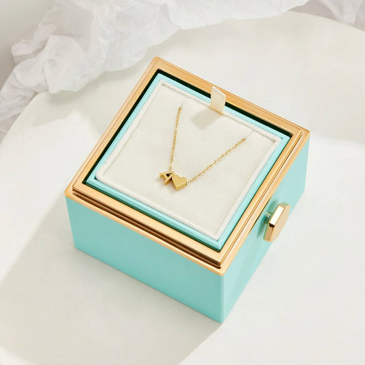 Eeuwige Liefde & Brief Gold Necklace