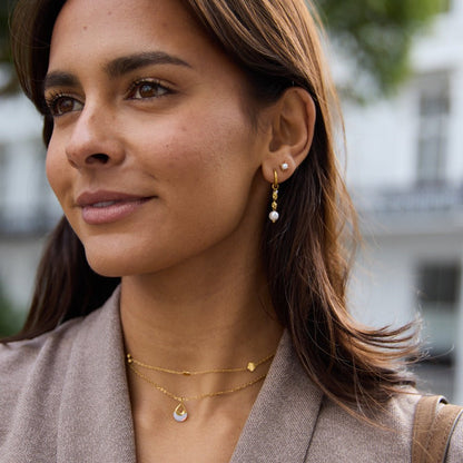 Sofia Parel Stud Oorbellen