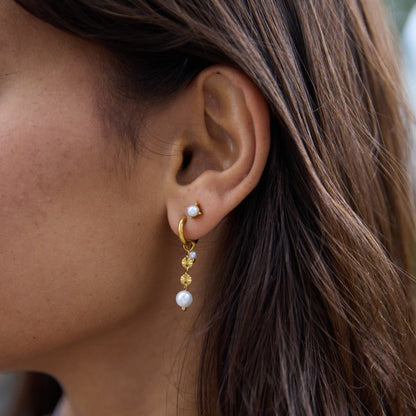 Sofia Parel Stud Oorbellen