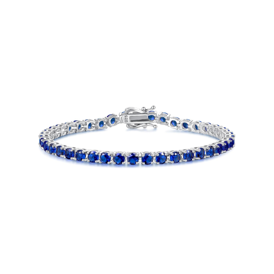 Saffieren Tennisarmband | Witgoud