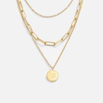 Geya Coin Laag Necklace