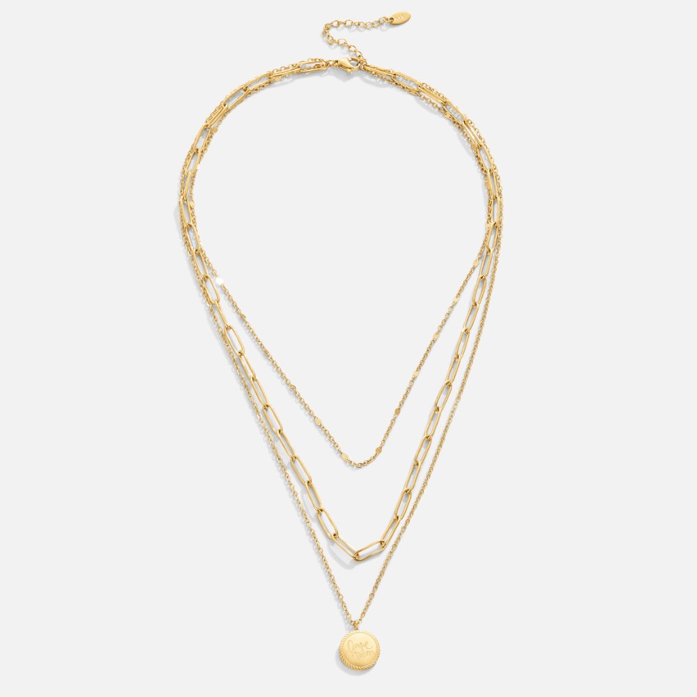Geya Coin Laag Necklace