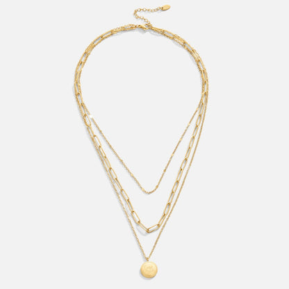 Geya Coin Laag Necklace