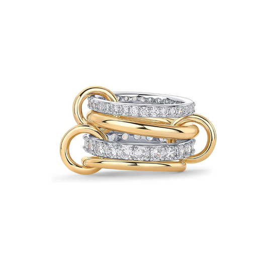 Interlock Stack Ringen | Goud