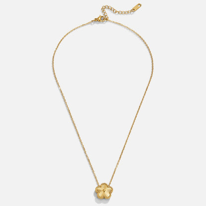 Gouden Klavertje Vier Ketting