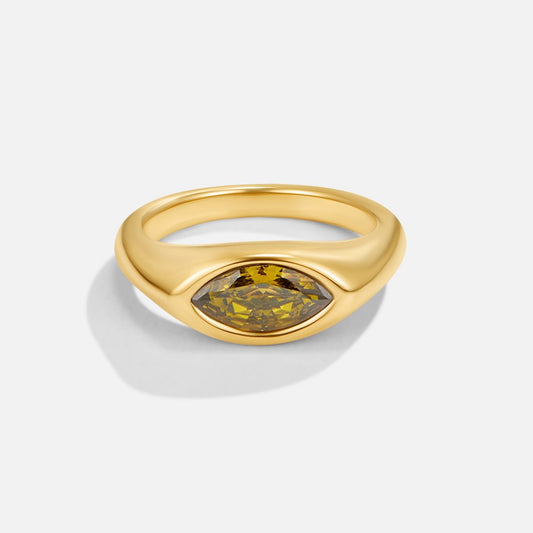 Groene Arizona Kristallen Ring