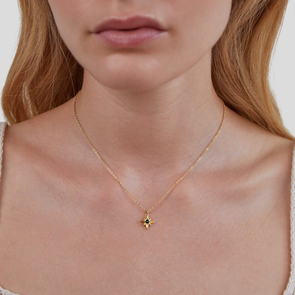 Gidsster Smaragd Kristallen Ketting