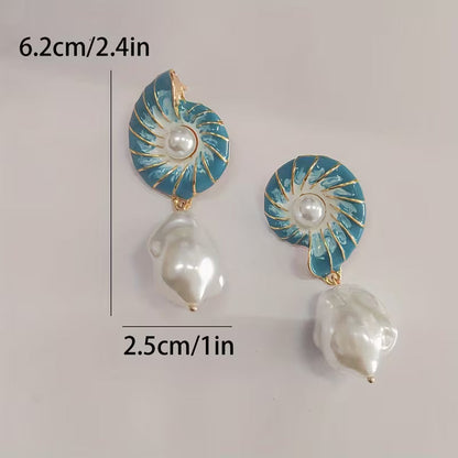 Seashell Parel Oorbellen