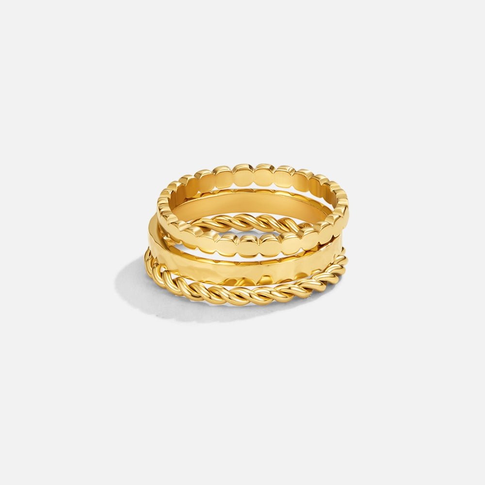 Hella Gouden Gelaagde Ring