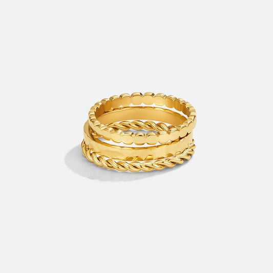 Hella Gouden Gelaagde Ring