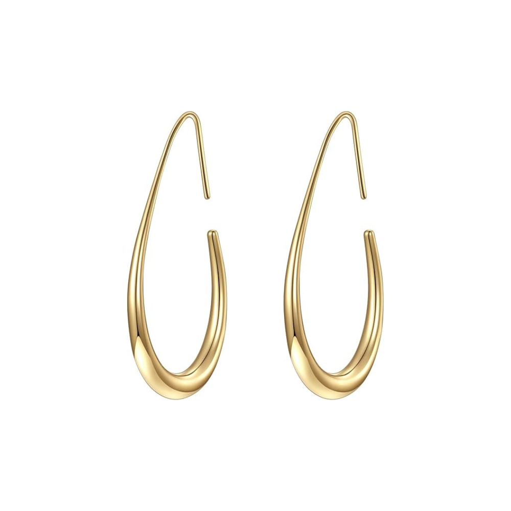 Sunlit Creolen | Goud