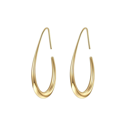 Sunlit Creolen | Goud