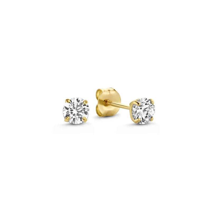 Dara Brillane Steen Oorbellen Set | Goud