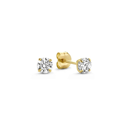 Dara Brillane Steen Oorbellen Set | Goud