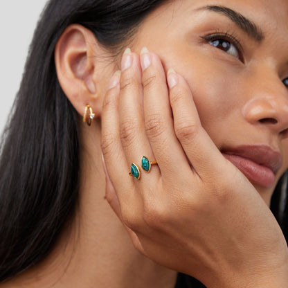 Jade Groene Wikkelring