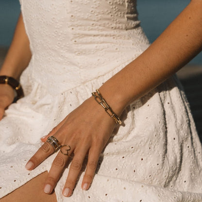 Jihan Chunky Chain Armband