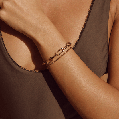 Jihan Chunky Chain Armband