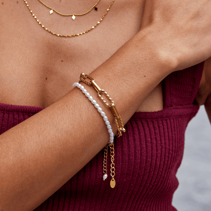 Jihan Chunky Chain Armband