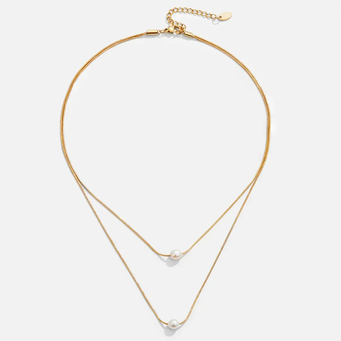 Sophisticated Gelaagde Parel Ketting