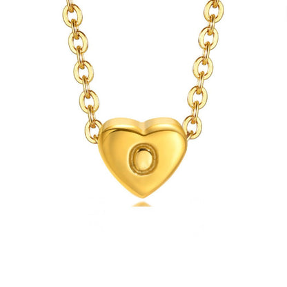 Hartvormige Letterarmband
