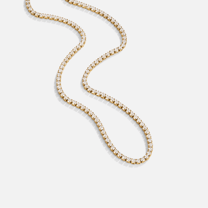 Cordelia Gouden Kristallen Ketting
