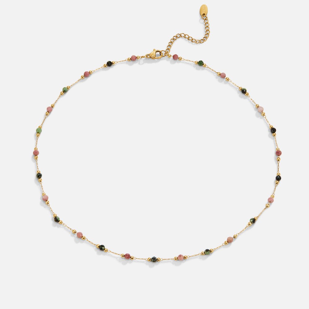 Lulu Lente Beaded Stone Ketting