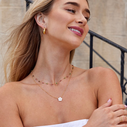 Lulu Lente Beaded Stone Ketting