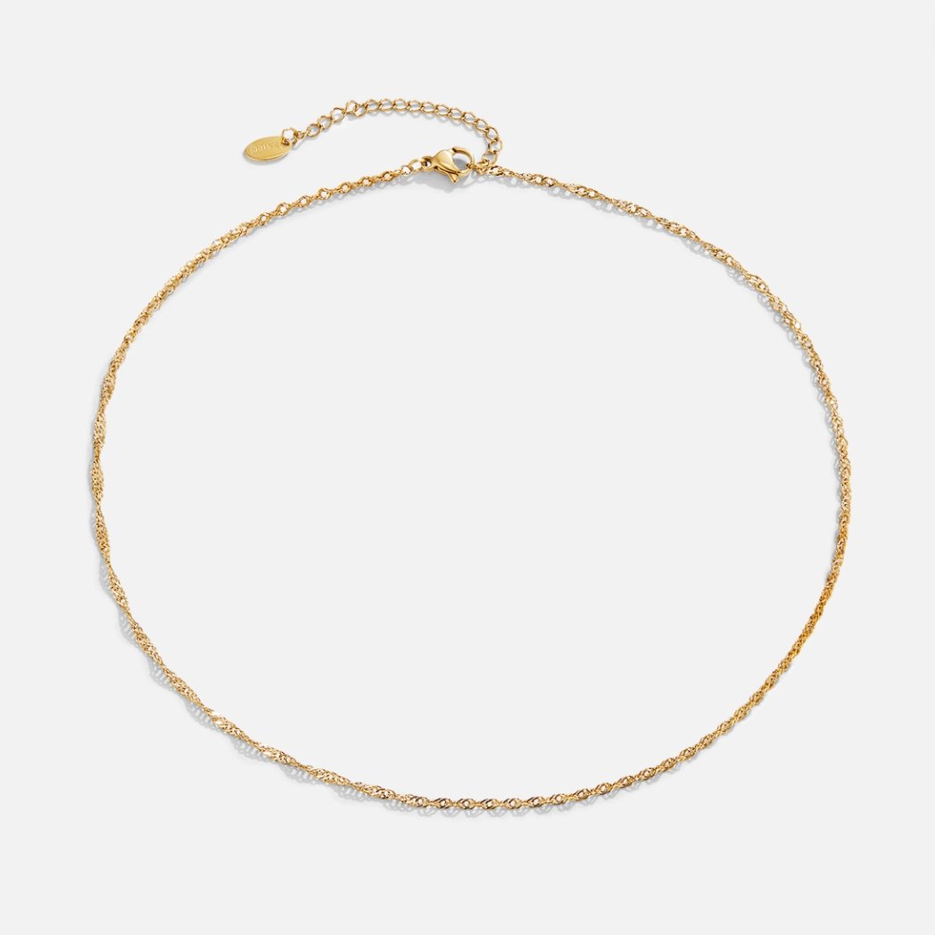 Mila Twist Gouden Ketting