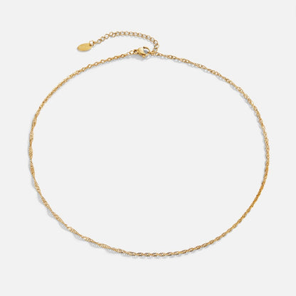 Mila Twist Gouden Ketting