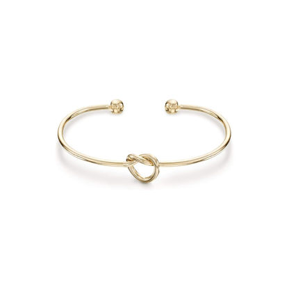 Liefde Knoop Infinity Armband | Goud