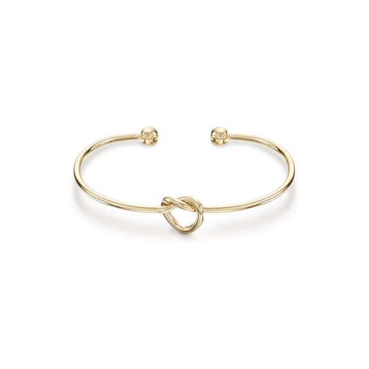 Liefde Knoop Infinity Armband | Goud