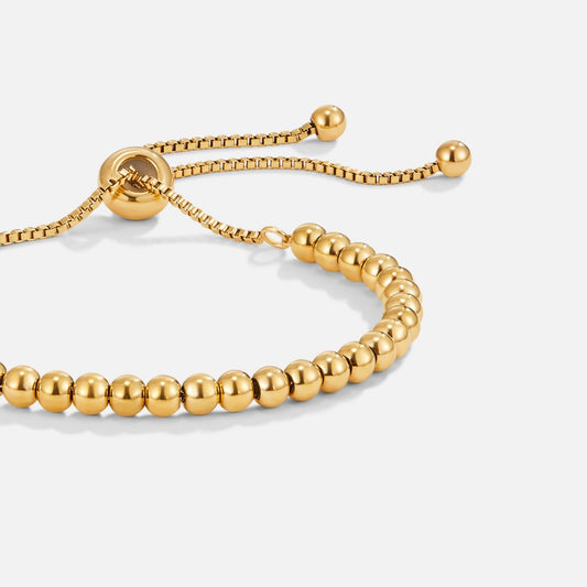 Niloya Gouden Armband met Kralen