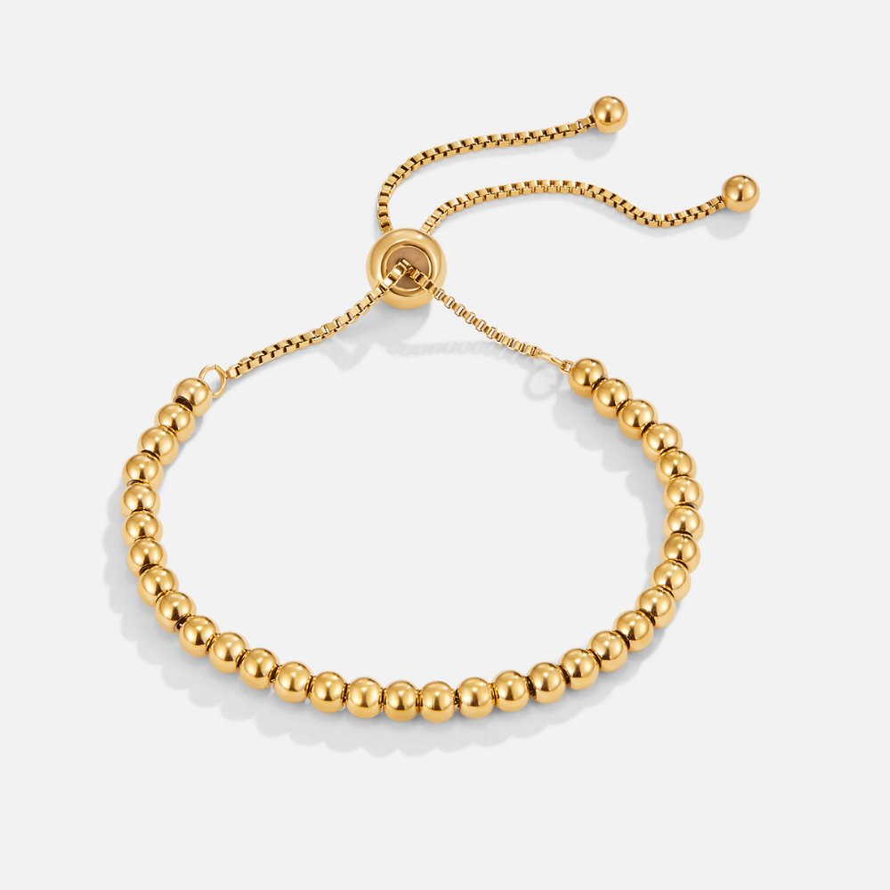 Niloya Gouden Armband met Kralen