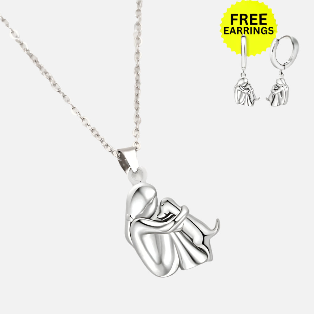 Wynter™ - Hug Hanger MET Matching Oorbellen