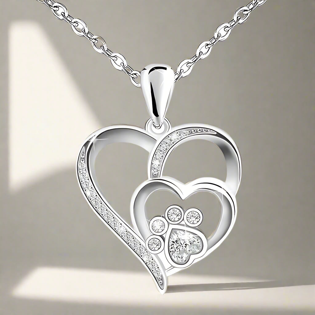 Inolt™ | Pootje & Hart Ketting in Zilver