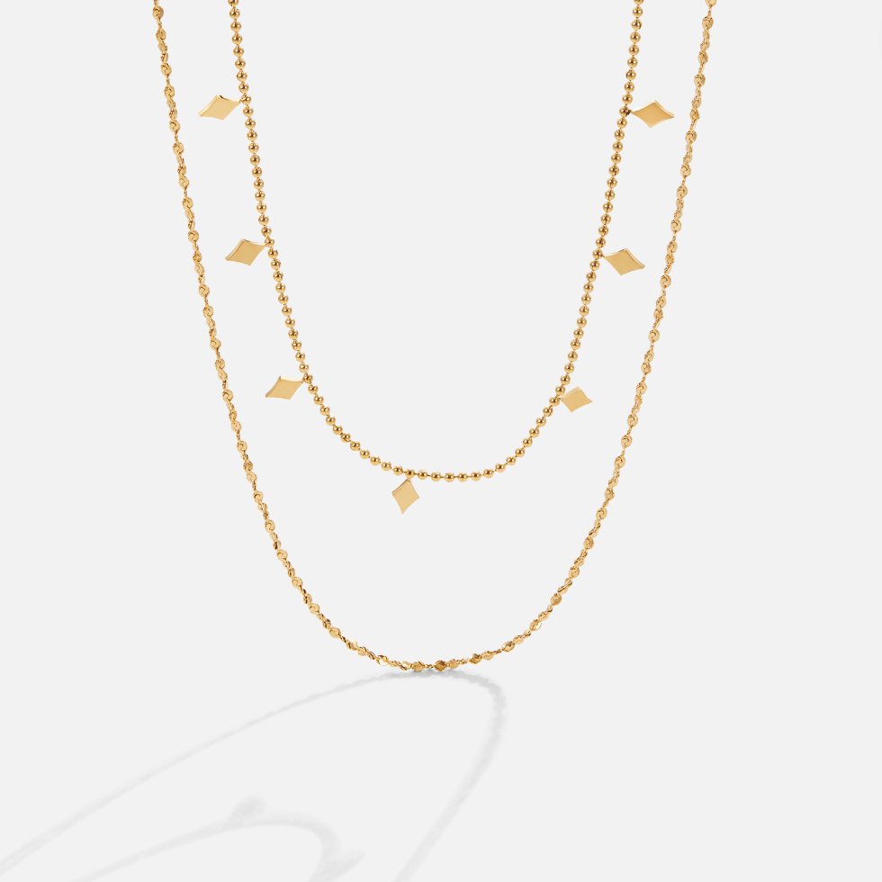 Phoenix Gelaagde Ketting