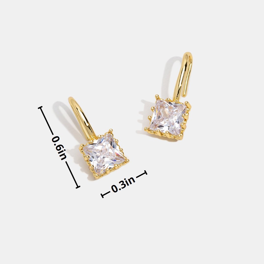 Piper Crystal Drop Oorbellen
