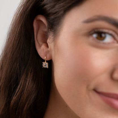 Piper Crystal Drop Oorbellen
