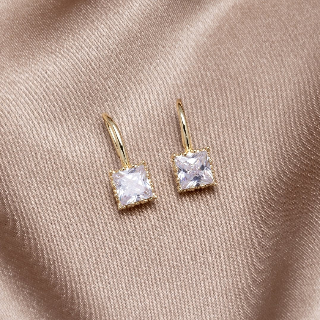 Piper Crystal Drop Oorbellen