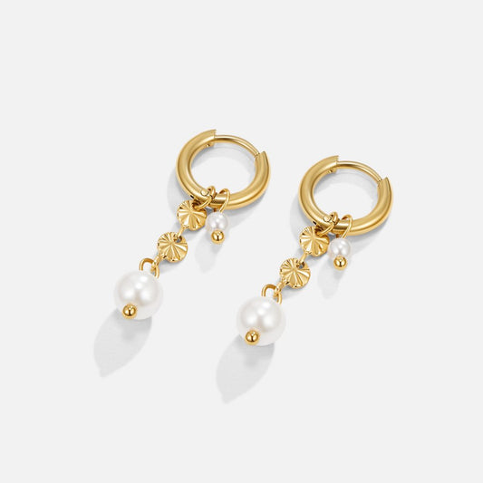 Rini Parels Tassel Oorbellen