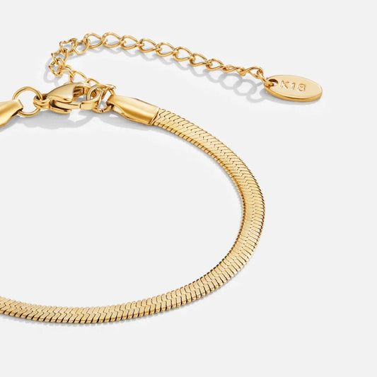 Sarya Slangenketting Gouden Armband