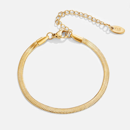 Sarya Slangenketting Gouden Armband