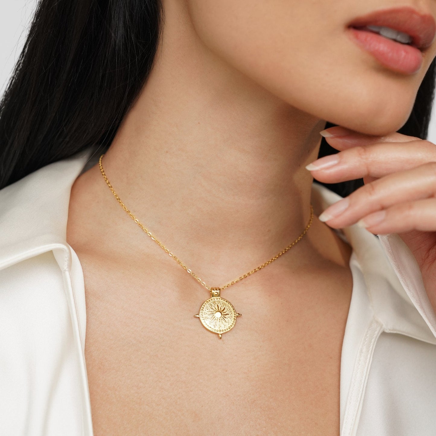 Zomerzonnewende Gouden Ketting