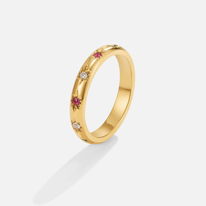 Tali Regenboog Kristallen Ring