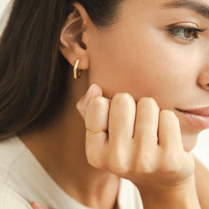 Tina Gouden Stapelring