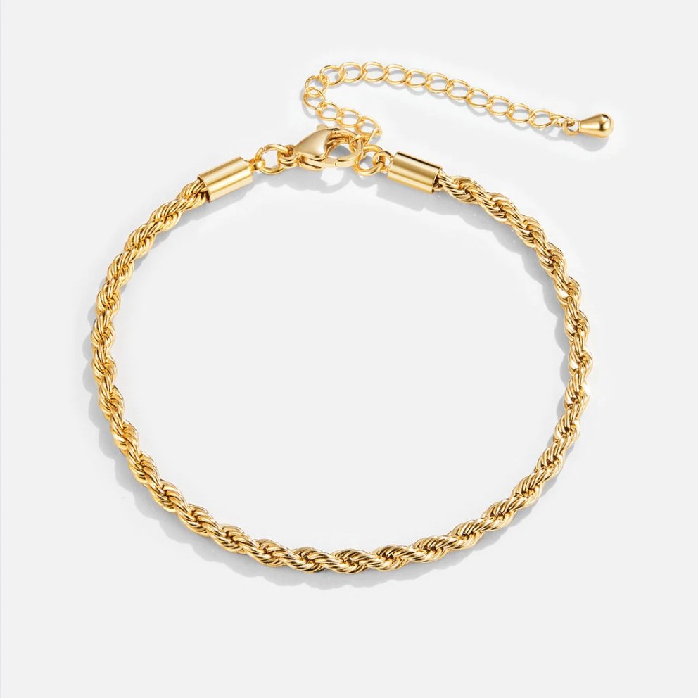 Draai 18K Gouden Armband