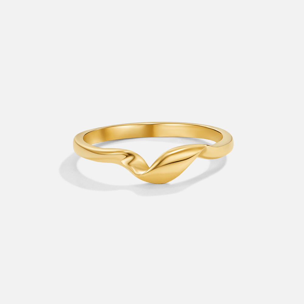 Draaiende Athena Gouden Ring