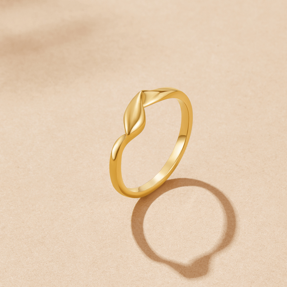 Draaiende Athena Gouden Ring