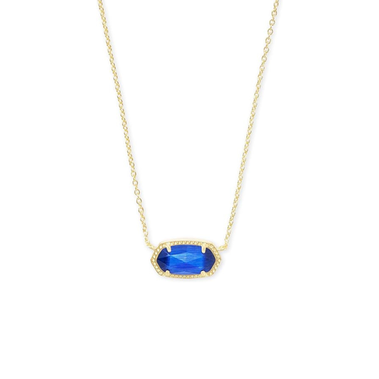 Klassieke Ovale Saffieren Ketting | Goud